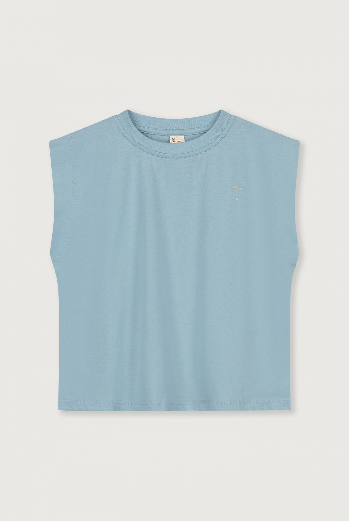 Muscle Tee GOTS | Sky