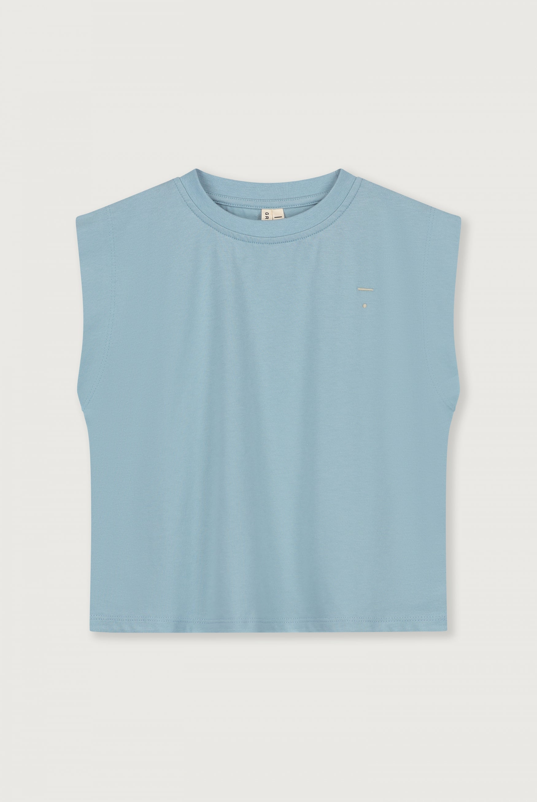 Muscle Tee GOTS | Sky