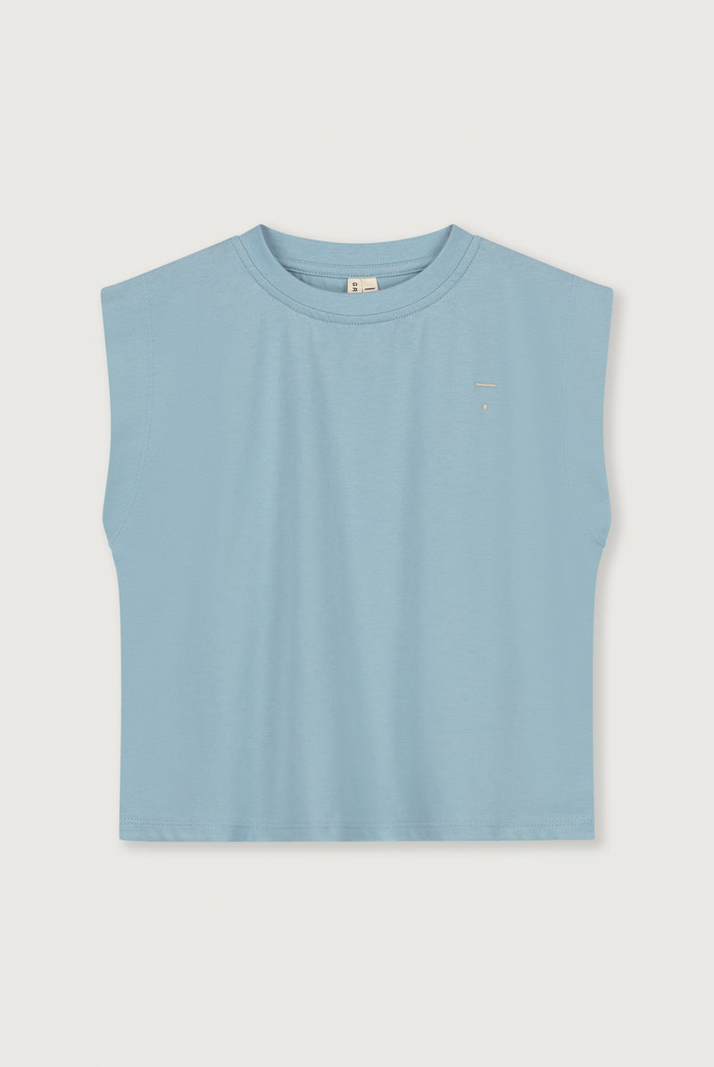 Muscle Tee GOTS | Sky