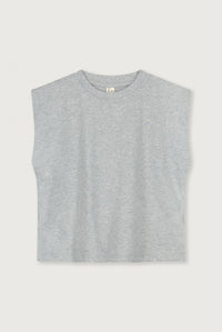 Muscle Tee GOTS | Grey Melange