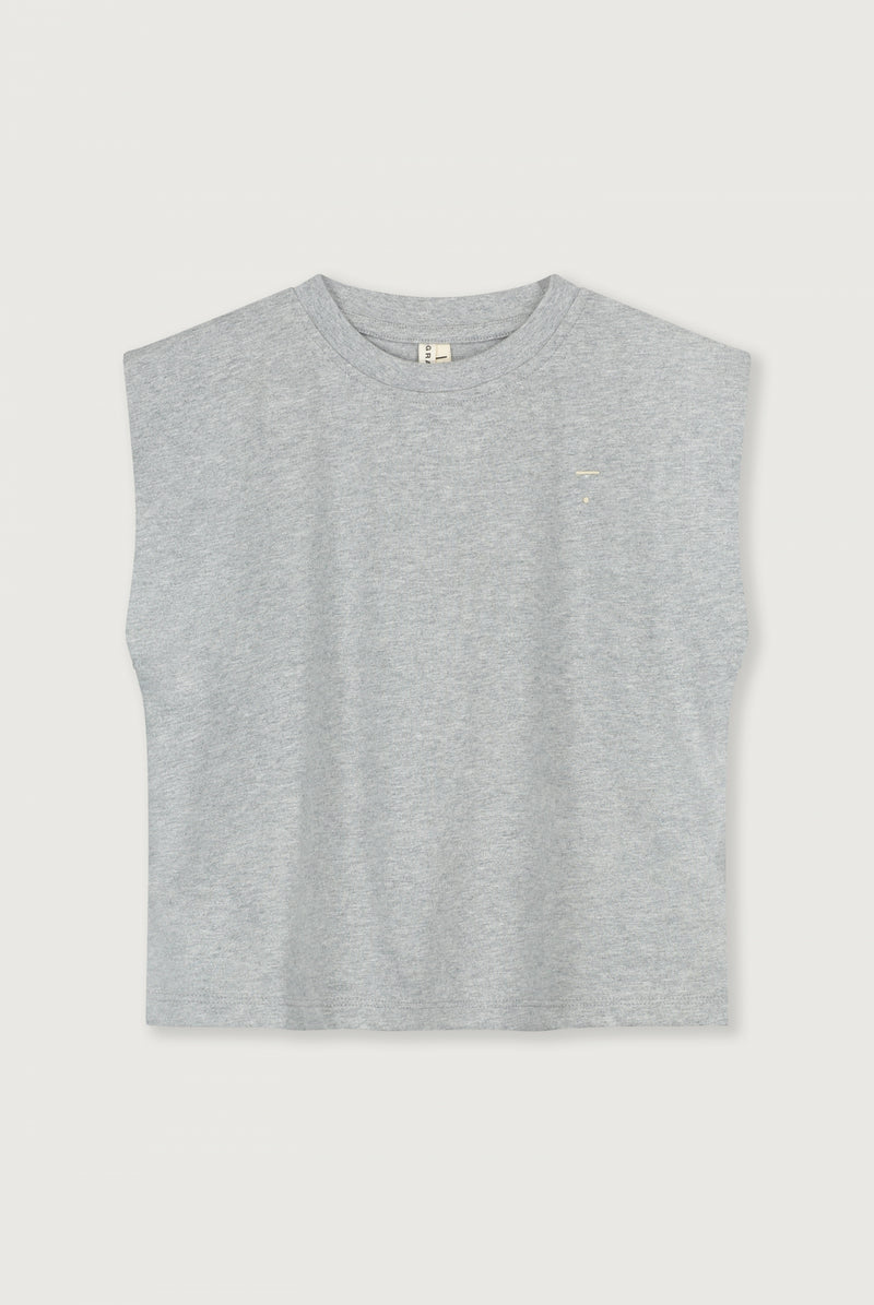 Muscle Tee GOTS | Grey Melange
