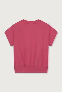 Short Sleeve Sweater GOTS | Cherry