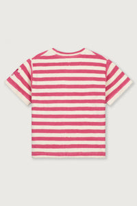 POP Terry Oversized Tee | Cherry - Cream