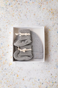 The Tiny Essentials Set | Gray Melange