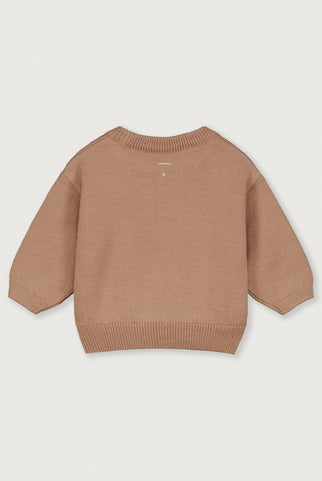 Gestrickter Pullover für Baby | Biscuit