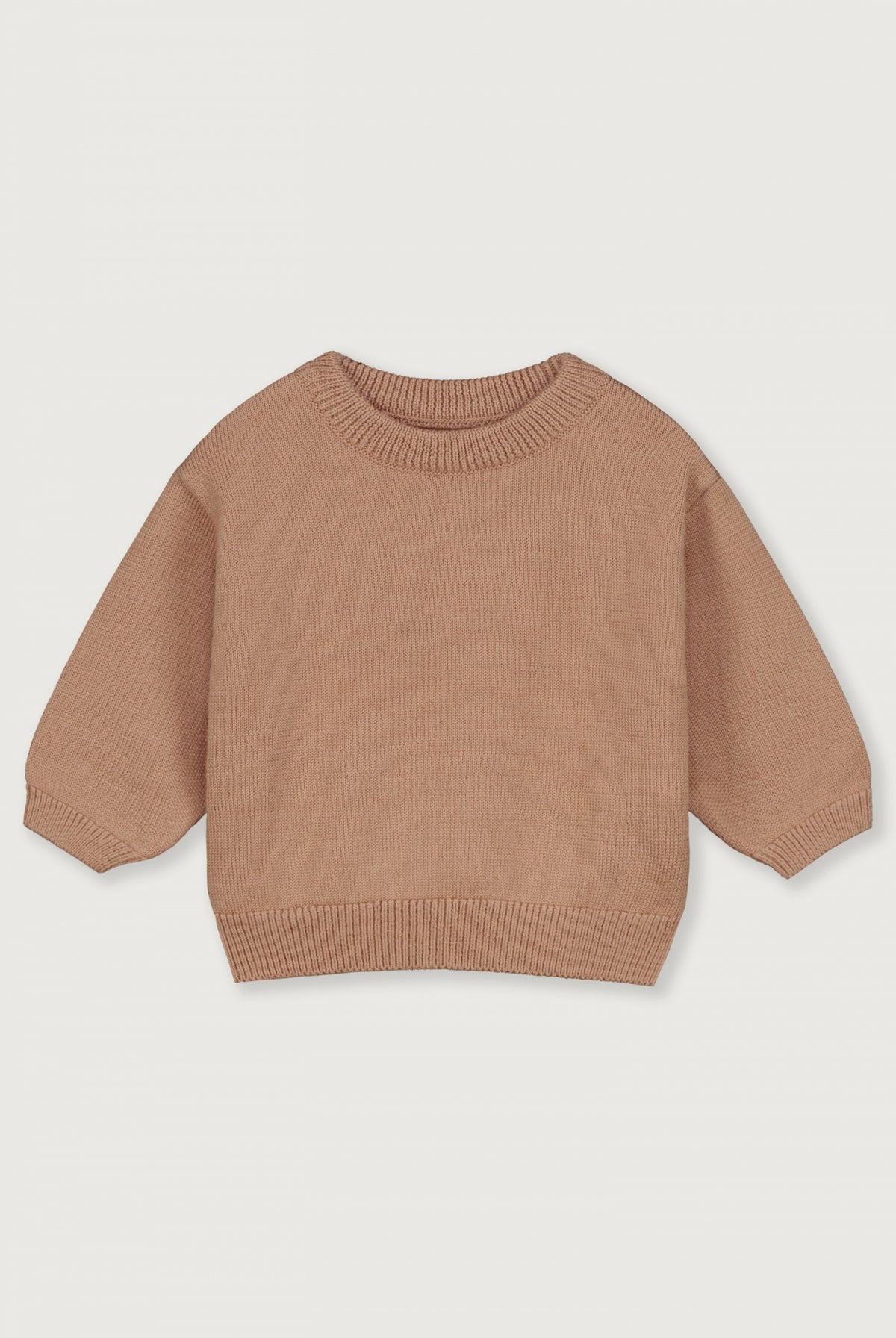 Baby Knitted Jumper | Biscuit