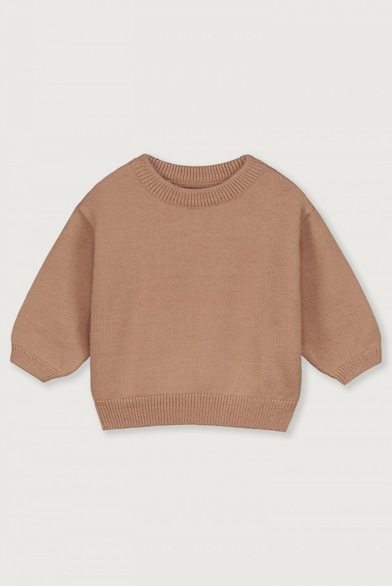 Baby Knitted Jumper | Biscuit