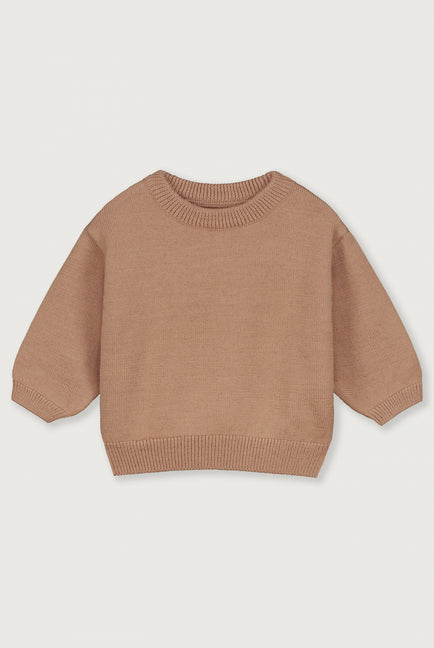 Baby Knitted Jumper | Biscuit