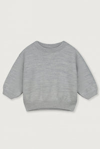 Baby Knitted Jumper Grey Melange