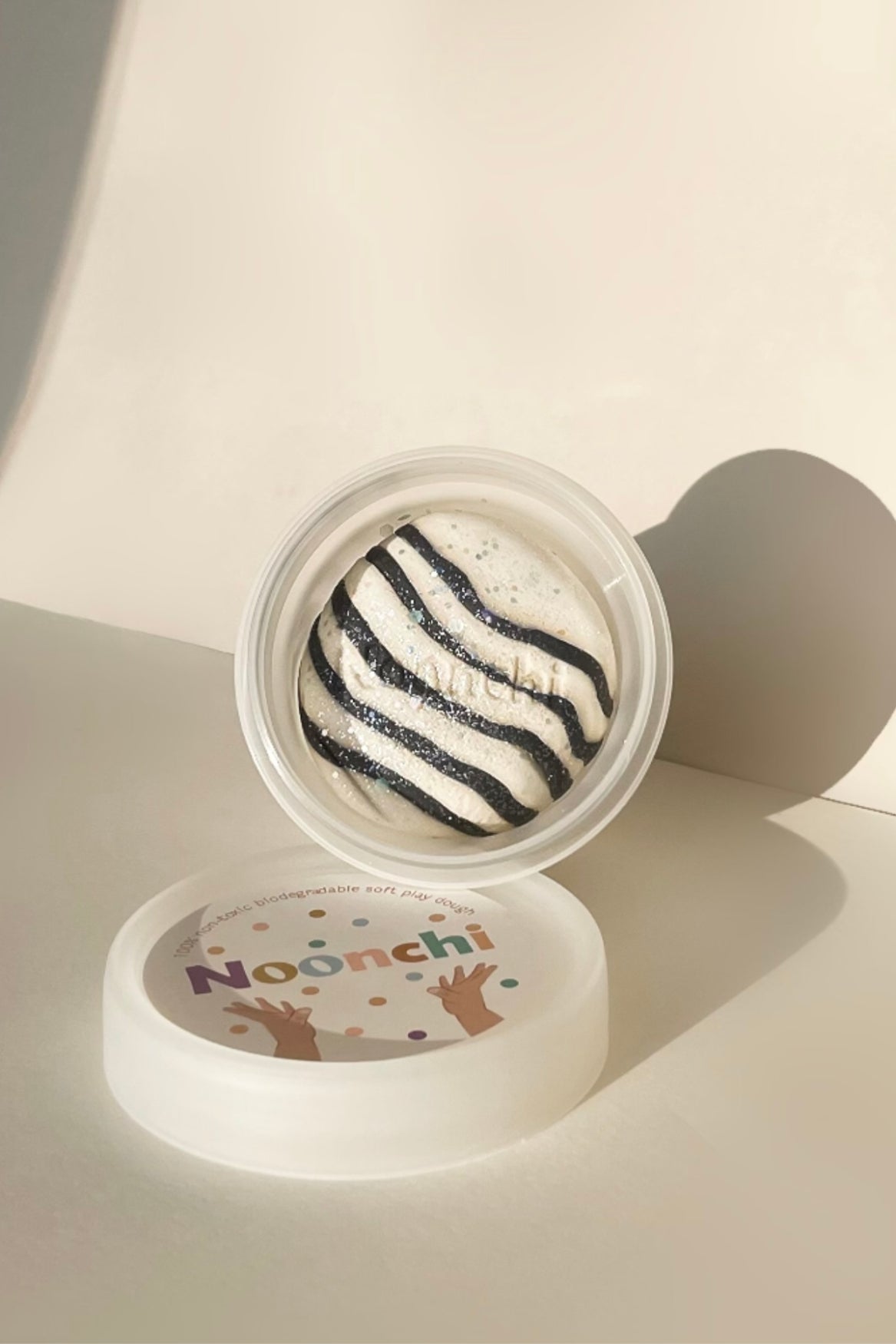 Noonchi Organics Play Dough | Zebra Gray