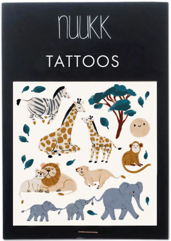 NUUKK | Organic Tattoos | Zoo Animals