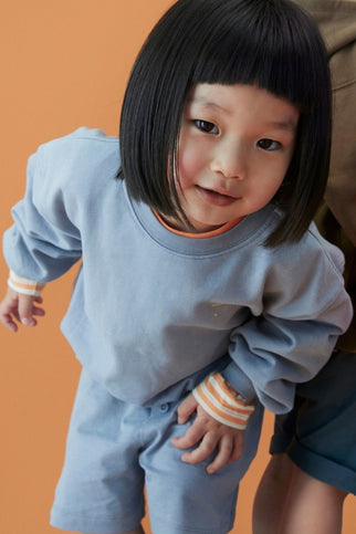 Dropped Shoulder Sweater | Stone Gray