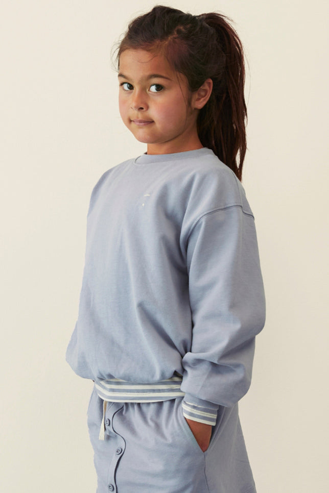 Dropped Shoulder Sweater | Stone Gray