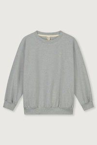 Oversized Pullover | Grey Melange