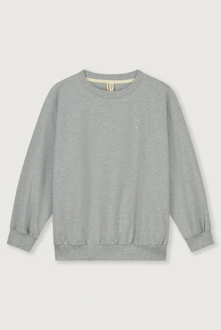 Melange grey sweatshirt for Women