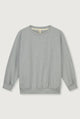 Pullover mit tief angesetzter Schulterpartie | Grey Melange
