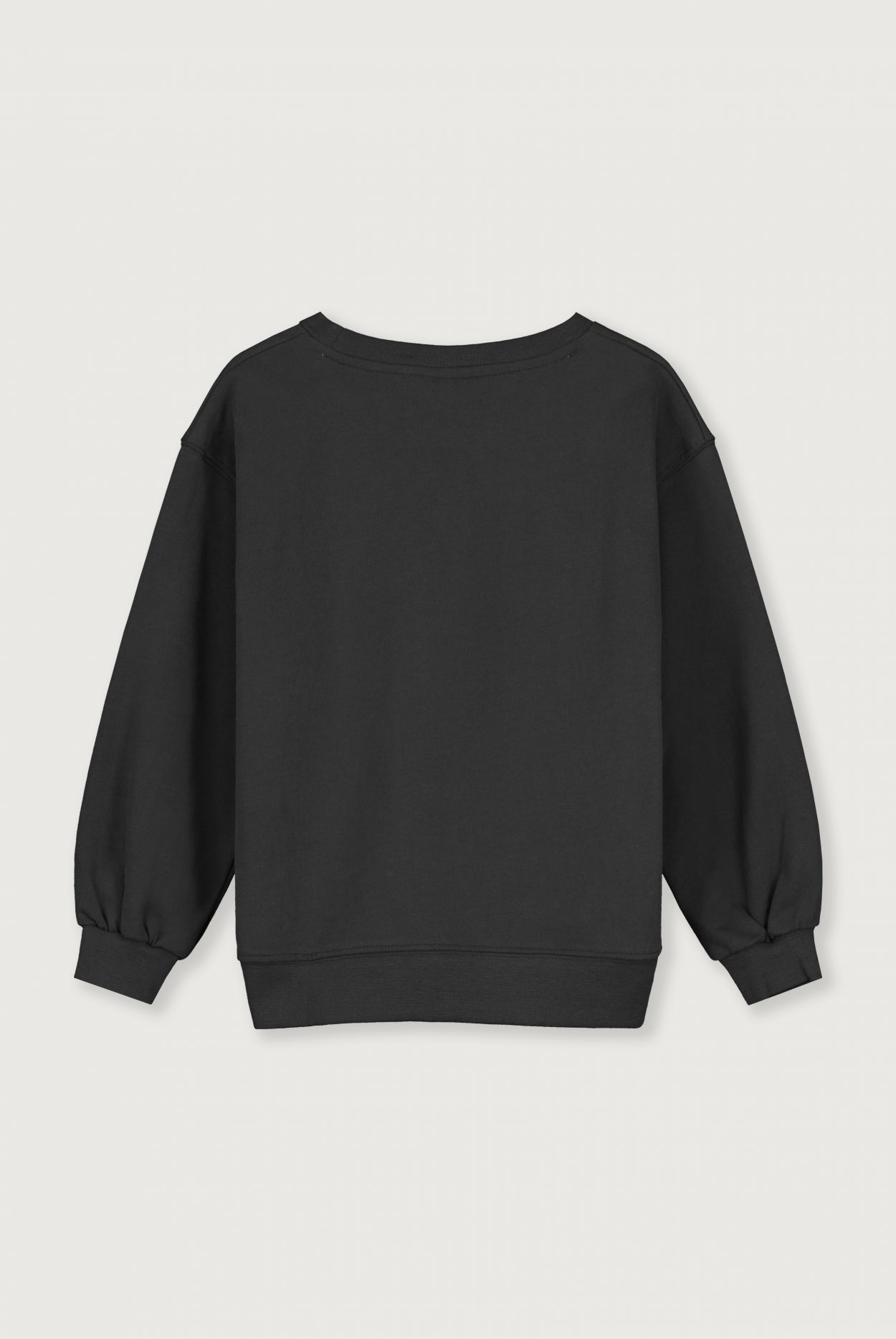 Dropped Shoulder Sweater Nearly Black