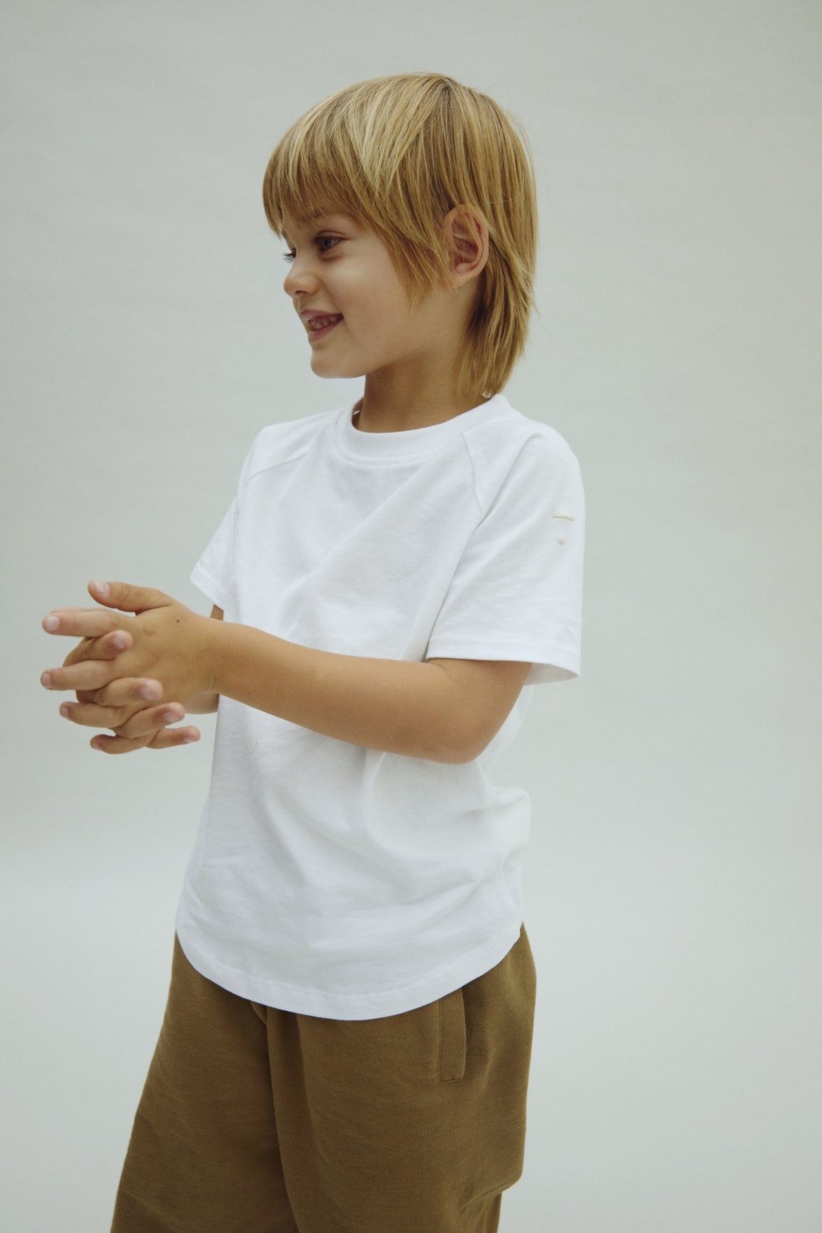 Crewneck Tee | White