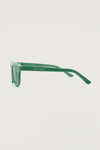 Cream 02 | Sunglasses | Bright Green
