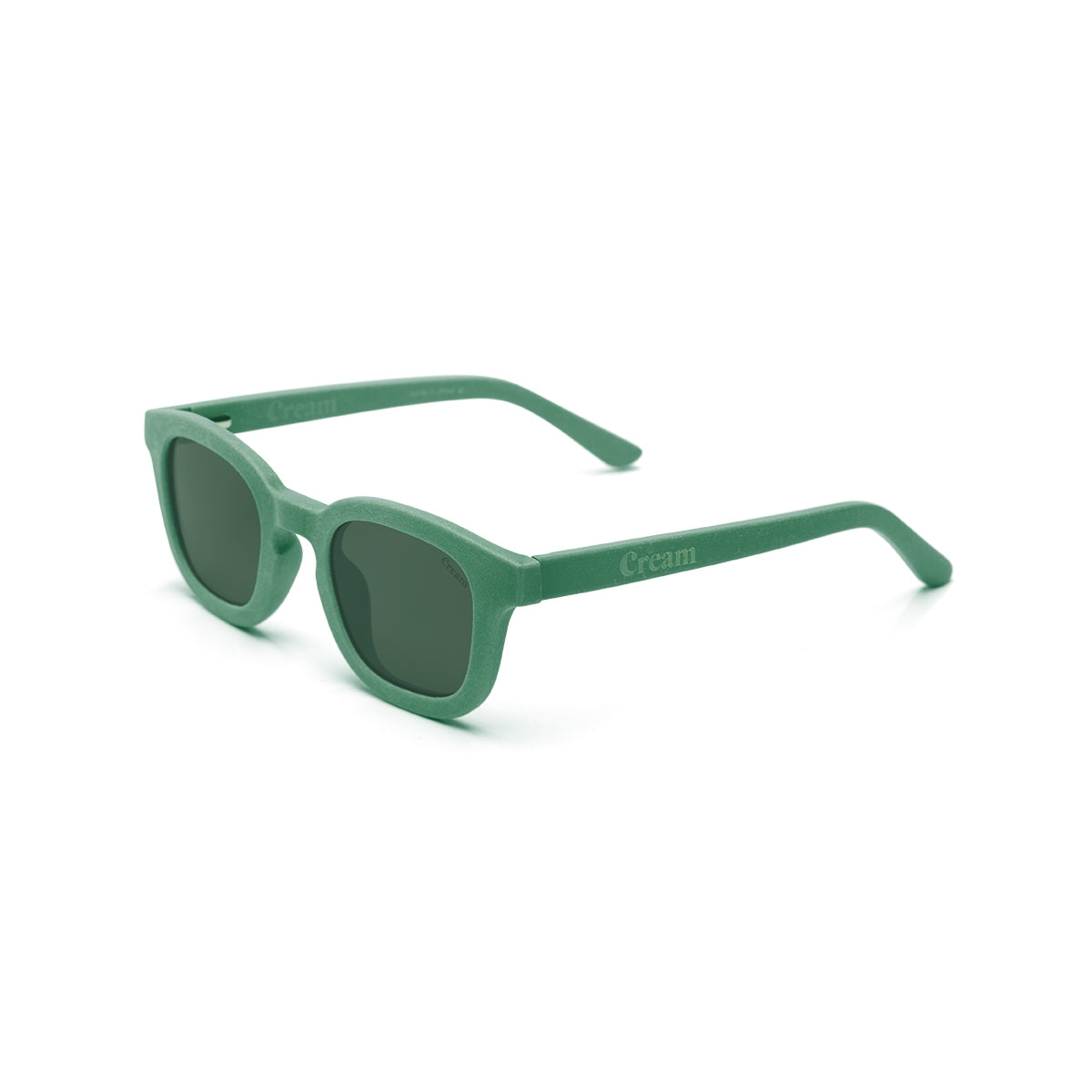 Kids Sunglasses - Cream 02 | Bright Green