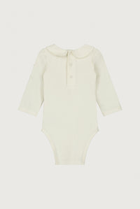 Baby Collar Onesie | Cream