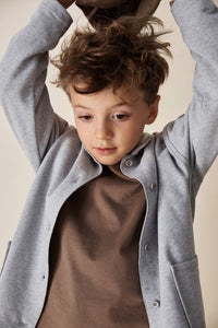 Overshirt | Grey Melange