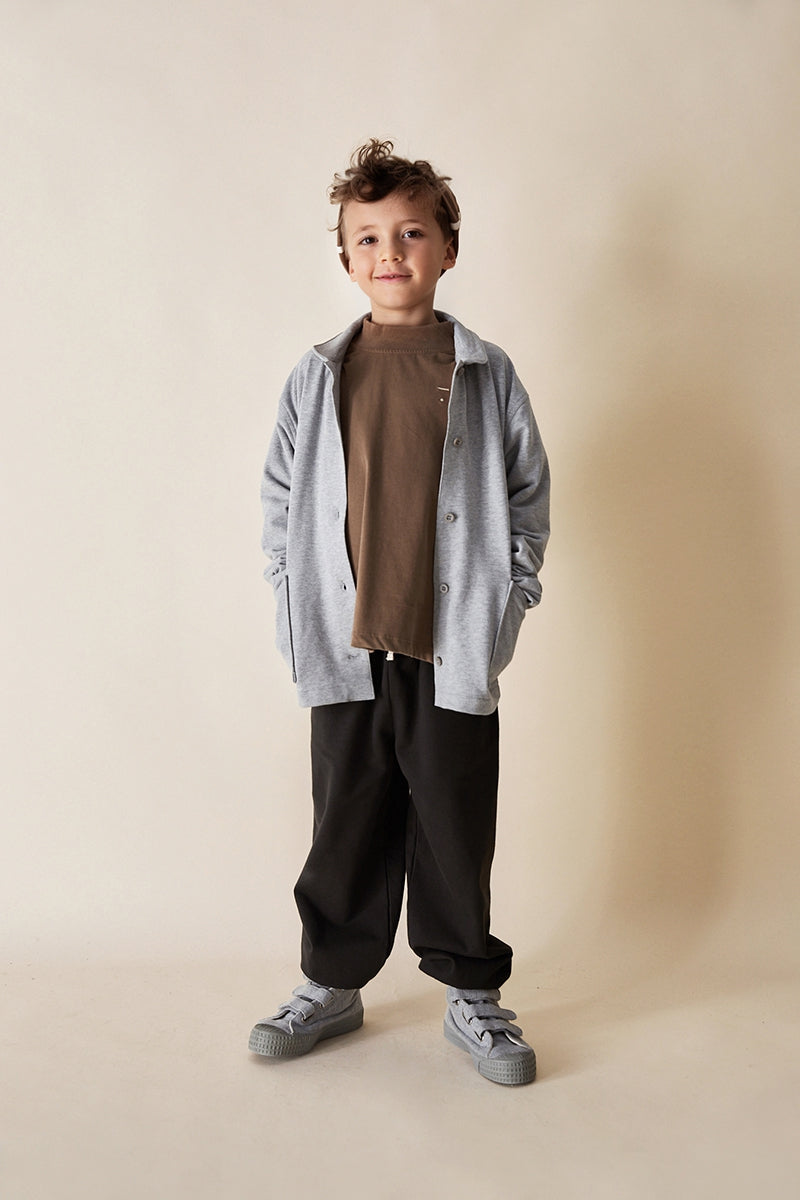 Overshirt | Grey Melange