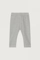 Baby Leggings | Grey Melange - Cream
