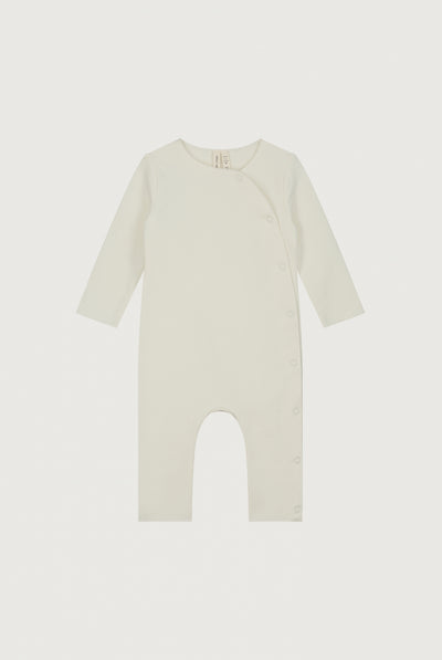 Baby Suit with Snaps | Cream