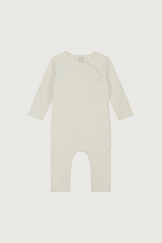 Baby Suit with Snaps | Cream