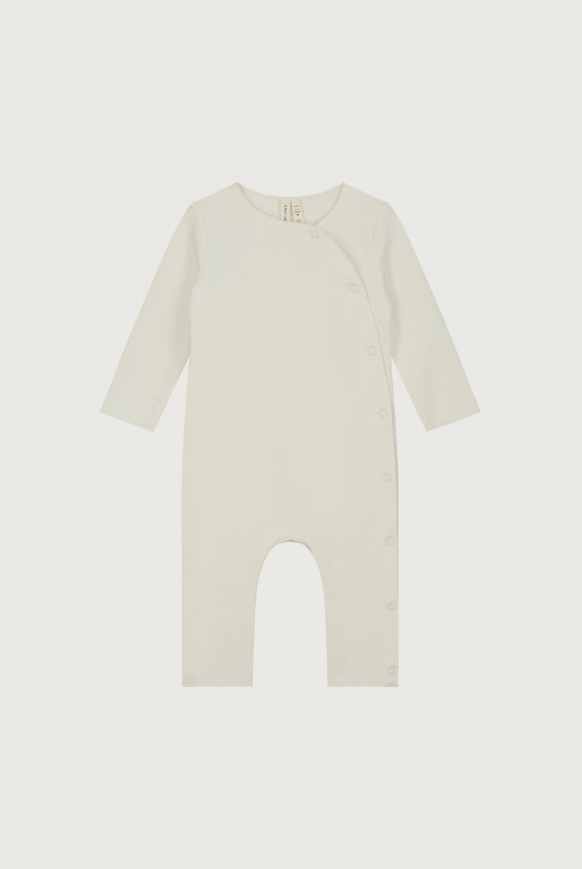 Baby Suit with Snaps | Cream