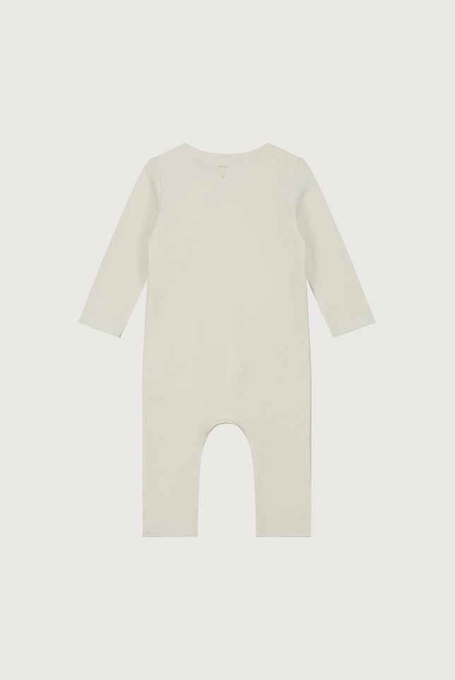 Baby Suit with Snaps | Cream