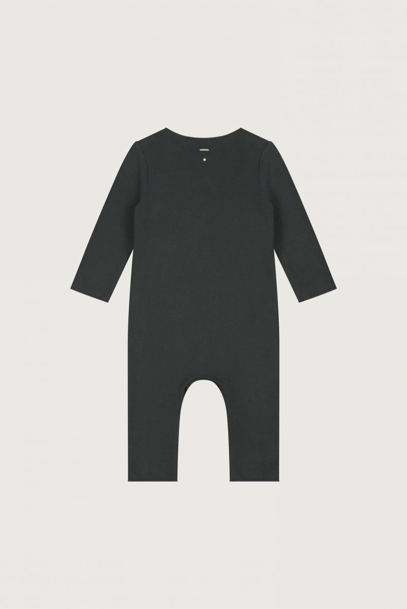 Baby Suit with Snaps | Nearly Black