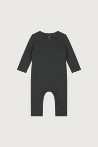 Baby Anzug mit Druckknöpfen | Nearly Black