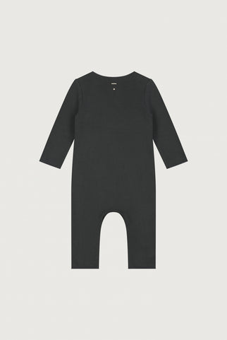 Baby Anzug mit Druckknöpfen | Nearly Black