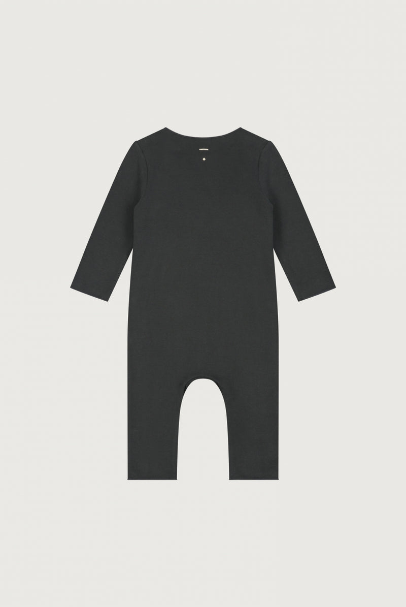 Baby Anzug mit Druckknöpfen | Nearly Black