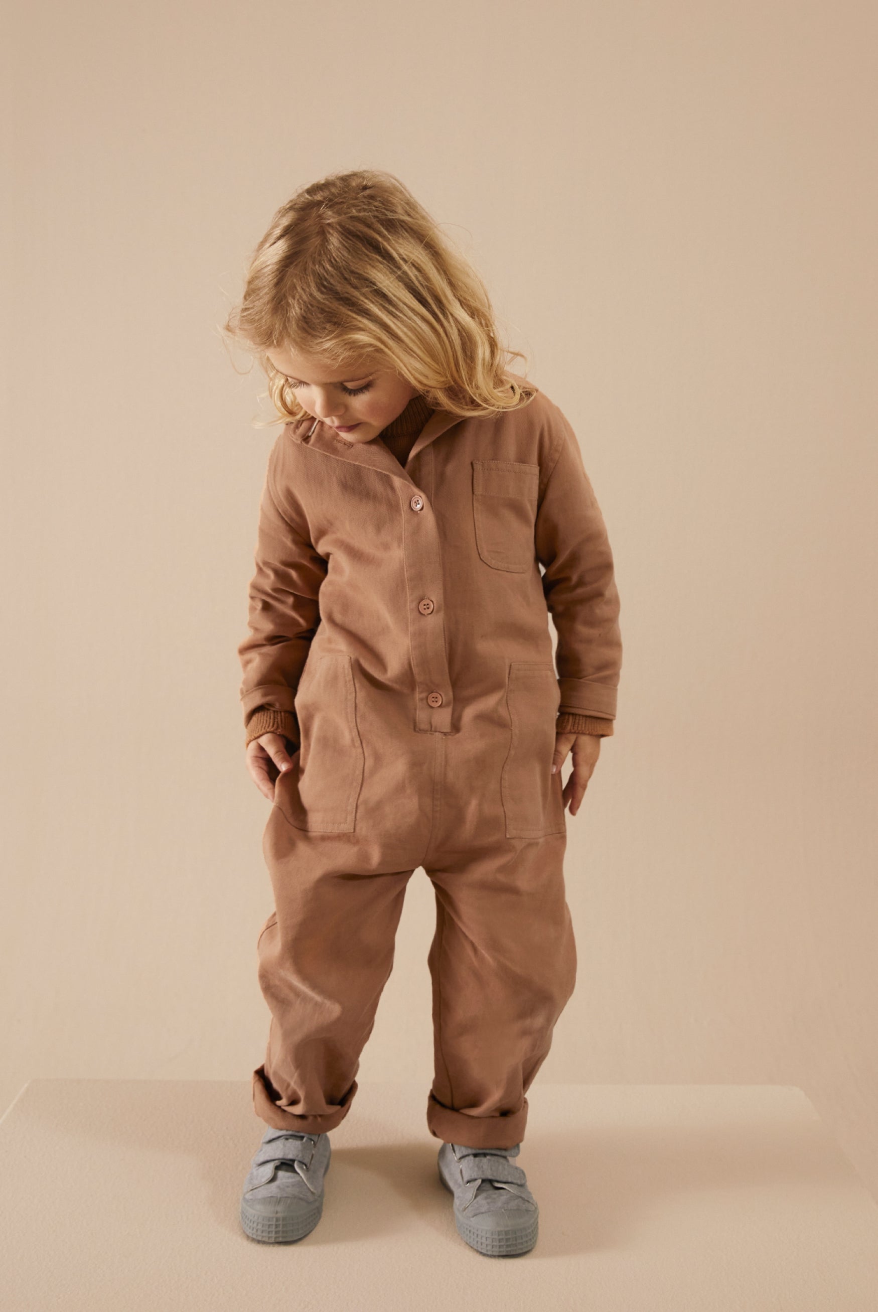 POP Twill Overall | Biscuit