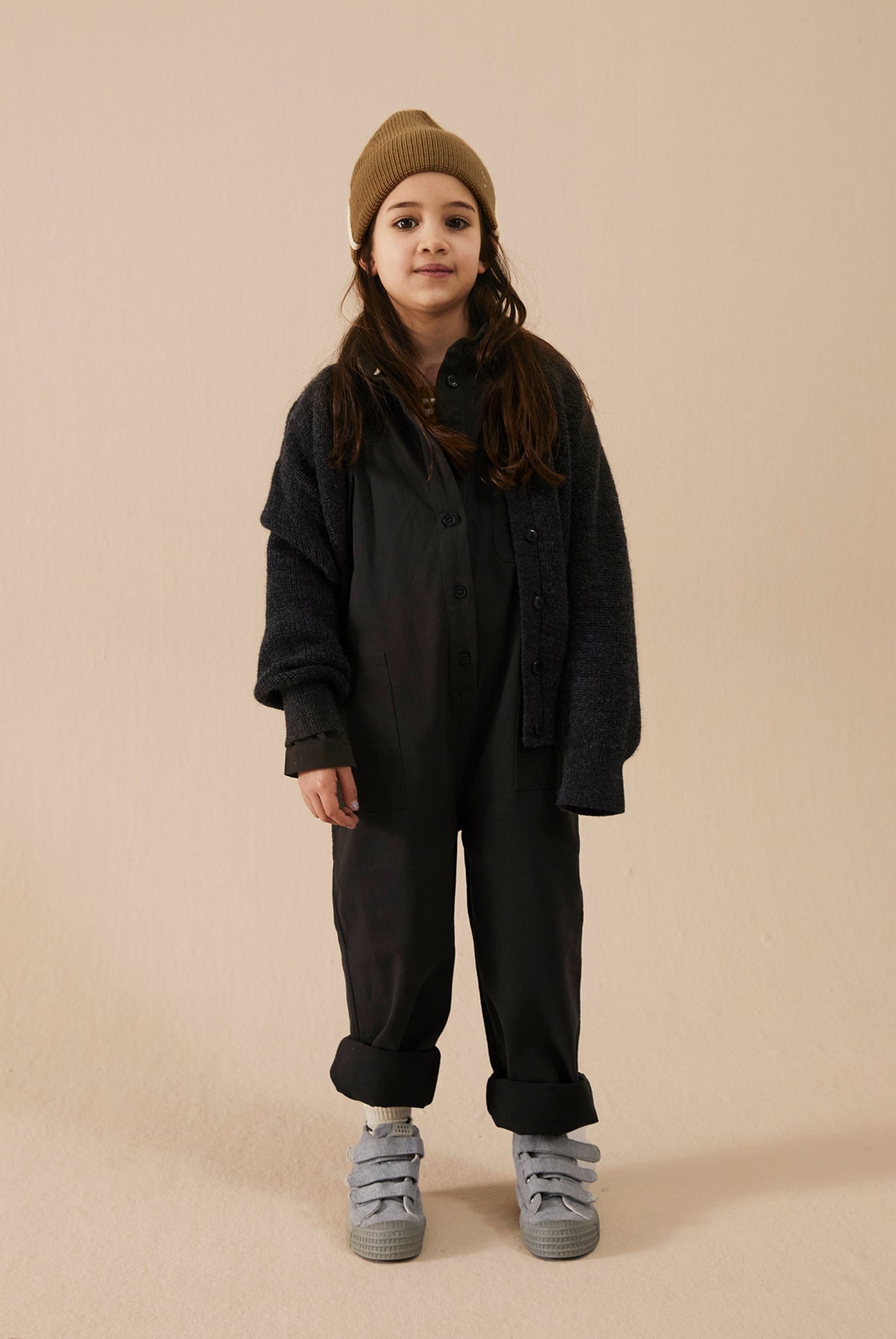 POP Twill Overall | Nearly Black