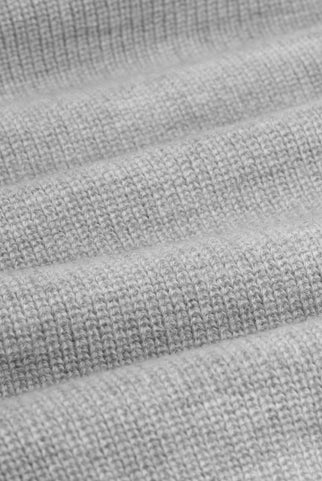 Baby Gebreid Vest | Gray Melange