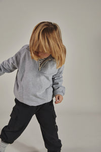 Troyer Pullover | Gray Melange