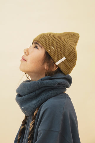 Gestrickter Endlosschal | Blue Moon