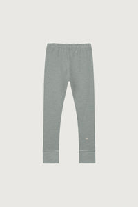 Leggings | Blue Gray - Cream