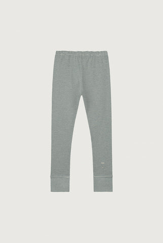 Leggings | Blue Gray - Cream