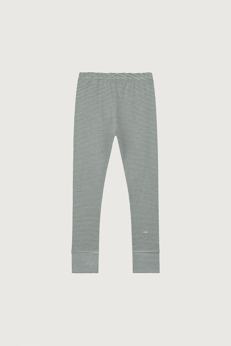 Leggings | Blue Gray - Cream
