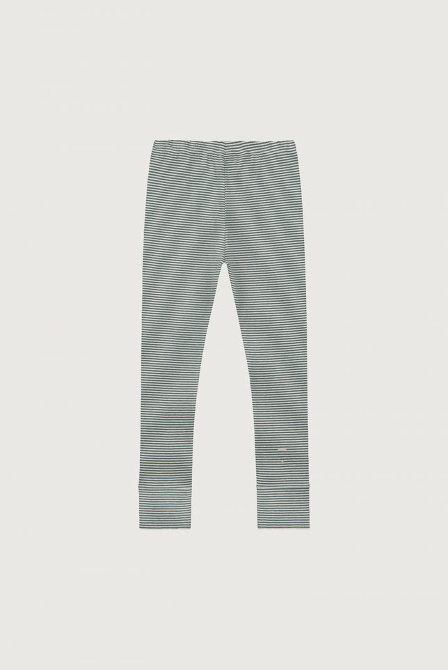 Leggings | Blue Gray - Cream