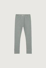 Leggings | Blue Gray - Cream
