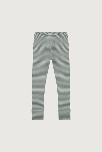 Leggings | Blue Gray - Cream