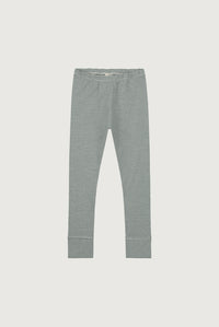 Leggings | Blue Gray - Cream