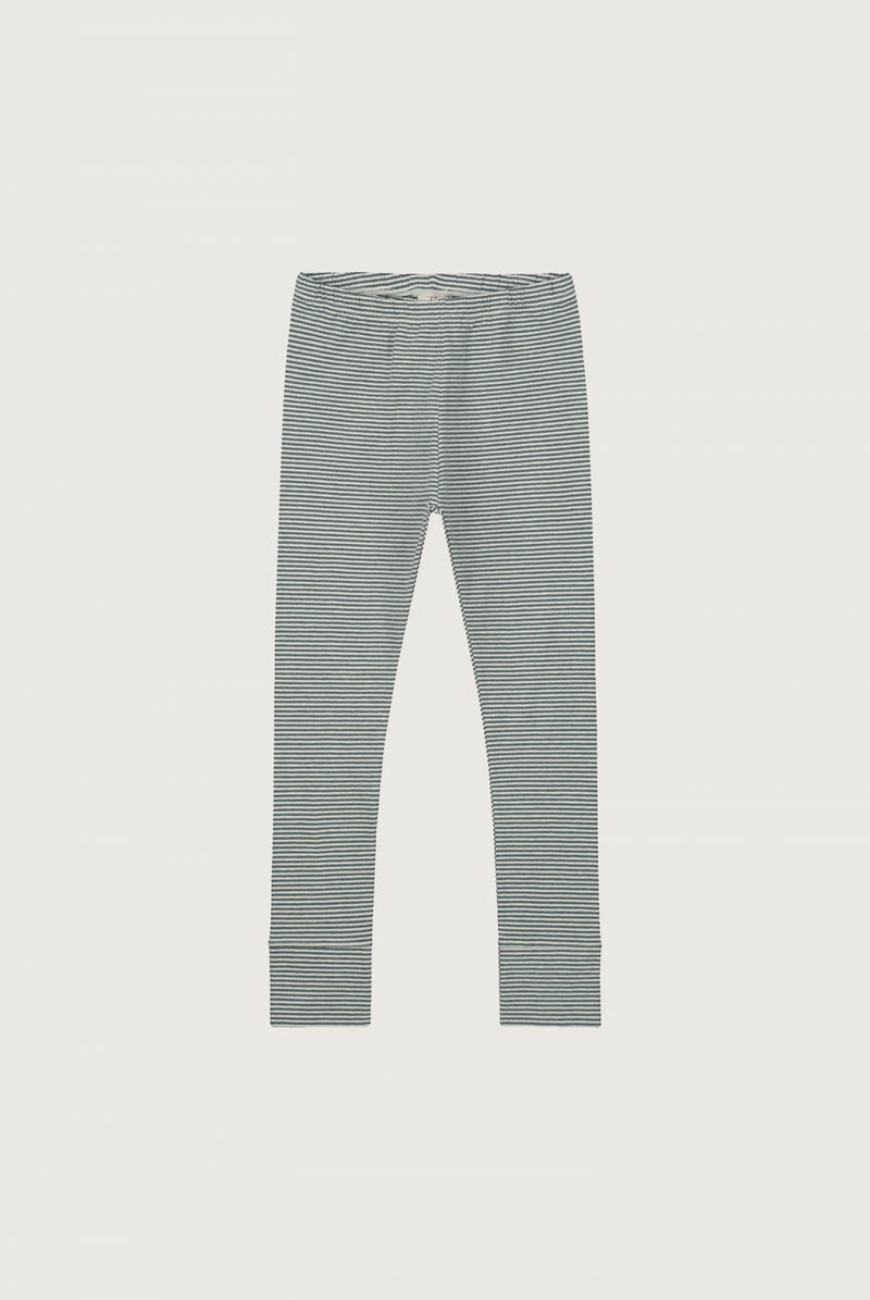 Leggings | Blue Gray - Cream