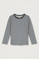 L/S Tee | Blue Grey - Off White